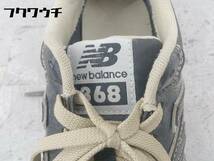 ◇ NEW BALANCE ニューバランス W368LBL スニーカー シューズ 22.5cm ブラック レディース_画像4