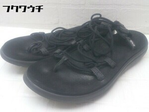 ◇ Teva テバ サンダル サイズ7 ブラック レディース