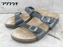 ◇ BIRKENSTOCK ビルケンシュトック SYDNEY シドニー サンダル サイズ22.5cm ブラック レディース_画像1