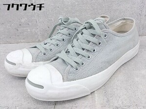 ◇ CONVERSE JACK PURCELL SLIP COLORS 1CJ461 スニーカー シューズ 25.5ｃｍ グレー ホワイト レディース