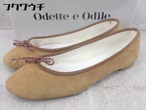 ◇ ◎ Odette e Odile UNITED ARROWS フラット シューズ パンプス サイズ24 ブラウン レディース