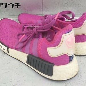 ◇ adidas アディダス NMD_R1 BD8027 スニーカー シューズ 24cm マゼンタ レディースの画像3