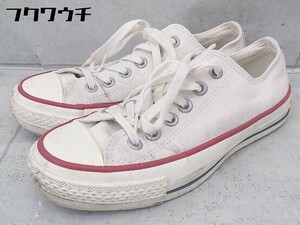 ◇ CONVERSE コンバース 品番記載なし 日本製 ALL STAR スニーカー シューズ サイズ4 1/2 ホワイト レディース