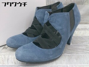 * * TABITAtabita heel bootie size EUR 36 USA 5 blue lady's 