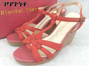 ■ ◎ Oriental Traffic オリエンタルトラフィック パンプス シューズ サイズS レッド レディース