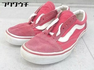 * VANS Van zOLD SKOOL DX DX V36CL+elaERA спортивные туфли обувь размер 24cm красный белый женский 