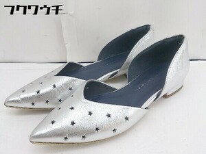 * chiaki katagiri Cheer kikatagili star po Inte do Turow heel pumps size 23.5 silver lady's 