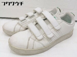 ◇ adidas アディダス AW5210　VALCLEAN2 CMF スニーカー シューズ 23.5ｃｍ ホワイト レディース