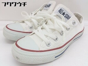 ◇ CONVERSE コンバース M7652 ALL STAR オールスター ローカット スニーカー シューズ サイズ22.5cm ホワイト レディース