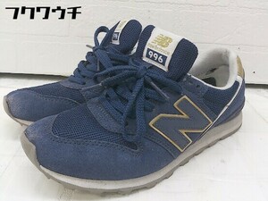 ◇ NEW BALANCE ニューバランス WL996C ローカット スニーカー シューズ サイズ23cm ネイビー レディース