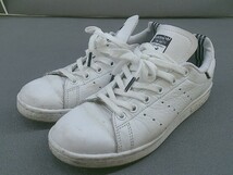 ◇ adidas アディダス Stan Smith FU6895 スニーカー シューズ サイズ23.0cm ホワイト ブラック レディース_画像1