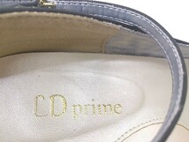 ◇ LD prime エルディープライム アンクルストラップ パンプス シューズ サイズL ブラック レディース_画像6