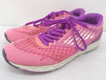 ◇ NEW BALANCE ニューバランス M YPHANZU2 ジュニア スニーカー シューズ サイズ23.5cm ピンク系 パープル系 レディース_画像1