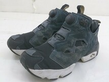 ◇ Reebok Instapump Fury OG fw7699 フューリー軍団 スニーカー シューズ サイズ24cm ブラック グレー系 レディース_画像1