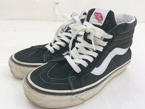 ◇ VANS ヴァンズ スケートハイ スニーカー シューズ サイズ23ｃｍ ブラック レディース