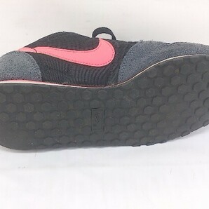 ◇ NIKE ナイキ GENICCO 644451-063 スニーカー シューズ サイズ24cm ブラック グレー系 レディースの画像4