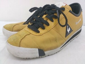 ◇ le coq sportif QL1MJC55MB MONTPELLIER OG NY スニーカー シューズ サイズ23.5cm オレンジ系 レディース