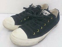 ◇ CONVERSE コンバース 5SC458 ALL STAR BOA OX スニーカー シューズ サイズ24cm ブラック レディース_画像2