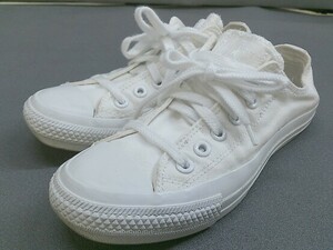 ◇ CONVERSE コンバースオールスター スニーカー シューズ サイズ23.5ｃｍ ホワイト レディース