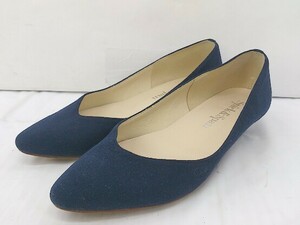 * Spick & Span Spick & Span po Inte do Turow heel pumps size 37 navy lady's 