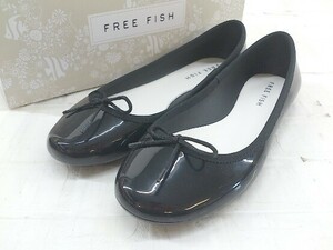 * * FREE FISH free fish ballet shoes size 38 black lady's 