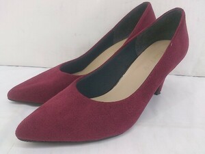 * Petite Perlr small pe Lulu pumps shoes size 24cm bordeaux series lady's 
