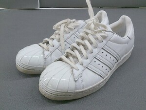 ◇ adidas SUPERSTAR 80S METAL TOE W S7654 スニーカー シューズ サイズ23.5ｃｍ ホワイト レディース