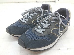 ◇ NEW BALANCE ニューバランス D CM996BE スニーカー シューズ サイズ22.5ｃｍ ネイビー レディース