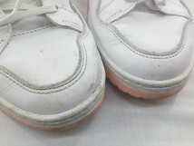 ◇ adidas アディダス Team Court FY272 スニーカー シューズ サイズ24ｃｍ ホワイト ピンク レディース P_画像8