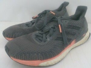 ◇ adidas EH3503 SOLAR BOOST 19 スニーカー シューズ サイズ24.5cm ダークグレー系 レディース P