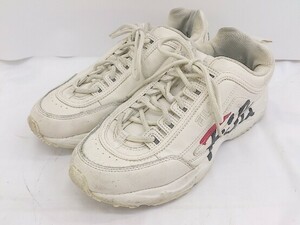 * FILA filler спортивные туфли обувь размер 24cm оттенок белого женский P