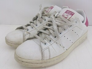 ◇ adidas アディダス STAN SMITH J スタンスミス FX7522 スニーカー シューズ 24cm ホワイト レディース P