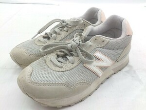 ◇ New Balance ニューバランスD WL515RC3 スニーカー シューズ サイズ22.5ｃｍ グレー レディース P