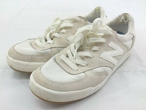 ◇ New Balance ニューバランスD CRT300B1 スニーカー シューズ サイズ24ｃｍ アイボリー レディース P