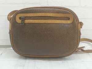 * LANCEL Lancel Logo shoulder bag Brown lady's P