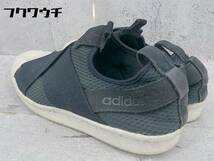 ◇ adidas アディダス B37193 SUPERSTAR Slip On スリッポン シューズ サイズ23.5ｃｍ ブラック レディース_画像3