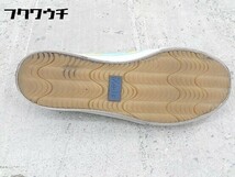 ◇ Keds ケッズ 総柄 スリッポン シューズ サイズ23cm ライトブルー系 イエロー系 レディース_画像5