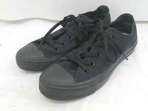 ◇ CONVERSE コンバース オールスター 1608 スニーカー シューズ サイズ23ｃｍ ブラック レディース P