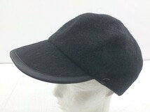 ◇ COEUR PARFAIT クール パルフェ キャップ 帽子 ブラック サイズF レディース P_画像1