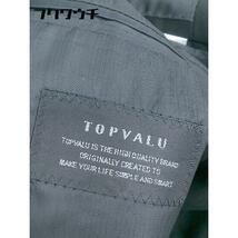 ◇ topvalu トップバリュ 長袖 テーラード ジャケット 100Y9 ブラック # 1002800039456_画像4