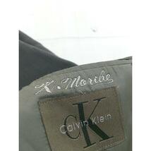 ◇ Calvin Klein カルバンクライン シングル2B 長袖 テーラード ジャケット サイズM グリーン系 メンズ_画像6