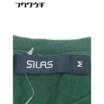 ◇ SILAS サイラス 半袖 Tシャツ カットソー サイズM グリーン系 メンズ_画像4