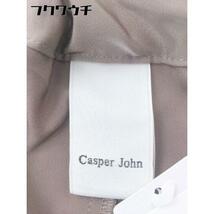 ◇ CASPER JOHN キャスパージョン ウエストゴム ワイド パンツ サイズF ブラウン系 メンズ_画像4