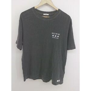 ◇ BAYFLOW ベイフロー コットン100% 半袖 Tシャツ カットソー サイズ2 チャコールグレー系 レディース メンズ P