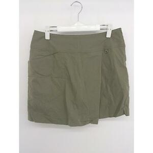 * UNTITLED Untitled Mini trapezoid skirt size M khaki series lady's P