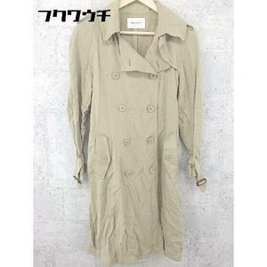 ◇ MOUSSY マウジー トレンチ コート 1 ベージュ * 1002798679597