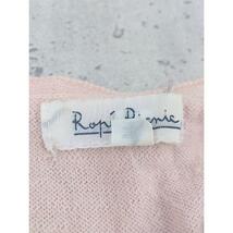 ◇ ROPE PICNIC ロペピクニック ウール ニット 長袖 セーター 38 ピンク レディース_画像4