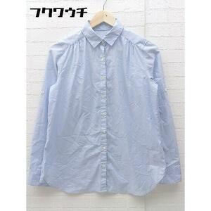 ◇ ROPE ロペ 長袖 シャツ 38サイズ ブルー レディース