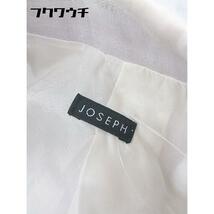 ◇ JOSEPH ジョゼフ リネン混 1B 長袖 テーラード ジャケット 36 ライトグレー * 1002798820258_画像4