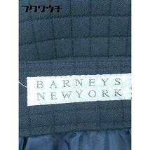 ◇ BARNEYS NEWYORK バーニーズニューヨーク 膝丈 タイト スカート 38 ネイビー * 1002799257008_画像4